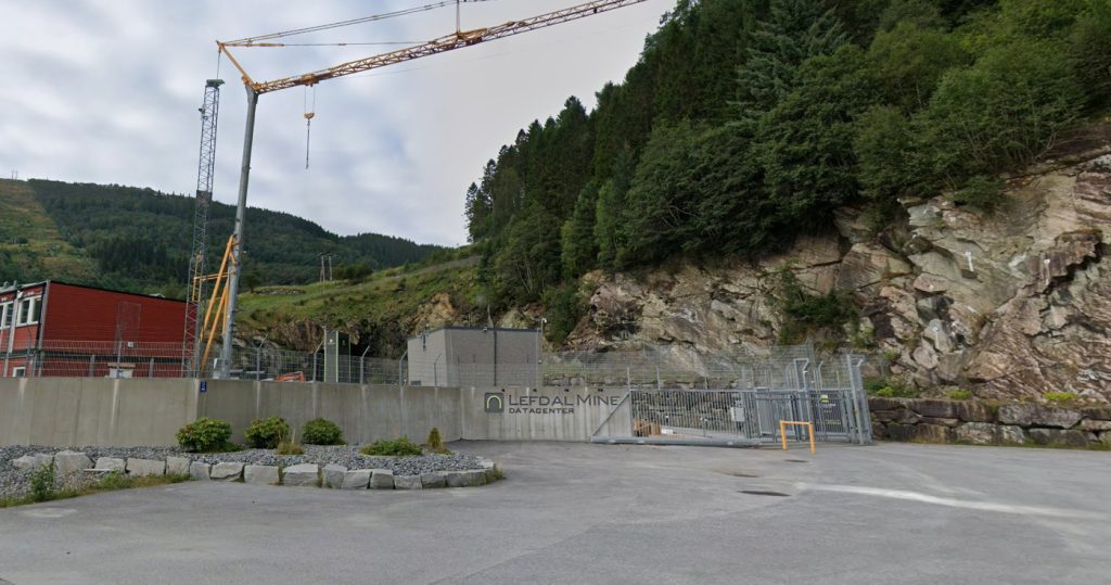Lefdal Norway data centre